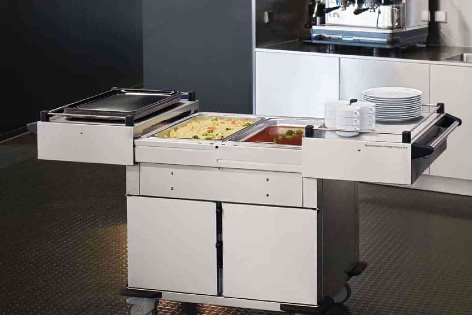 Food Warmer Trolley