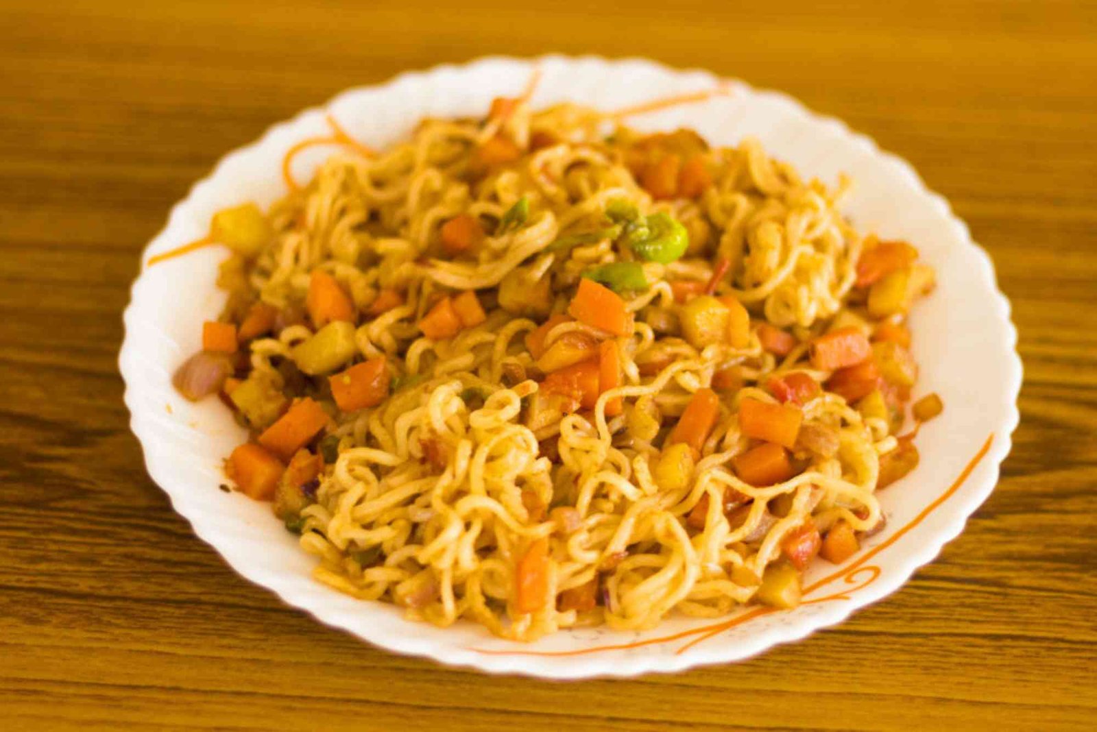 Fried Maggi Noodles Recipe