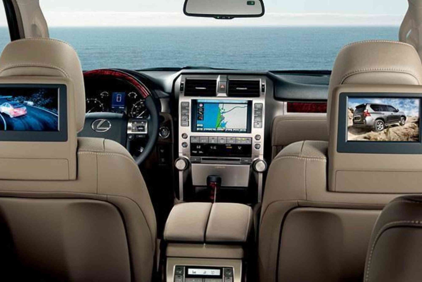 LX 570 Rear Seat Entertainment