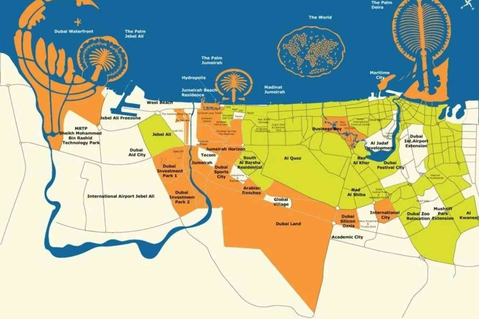 Dubai Real Estate Map