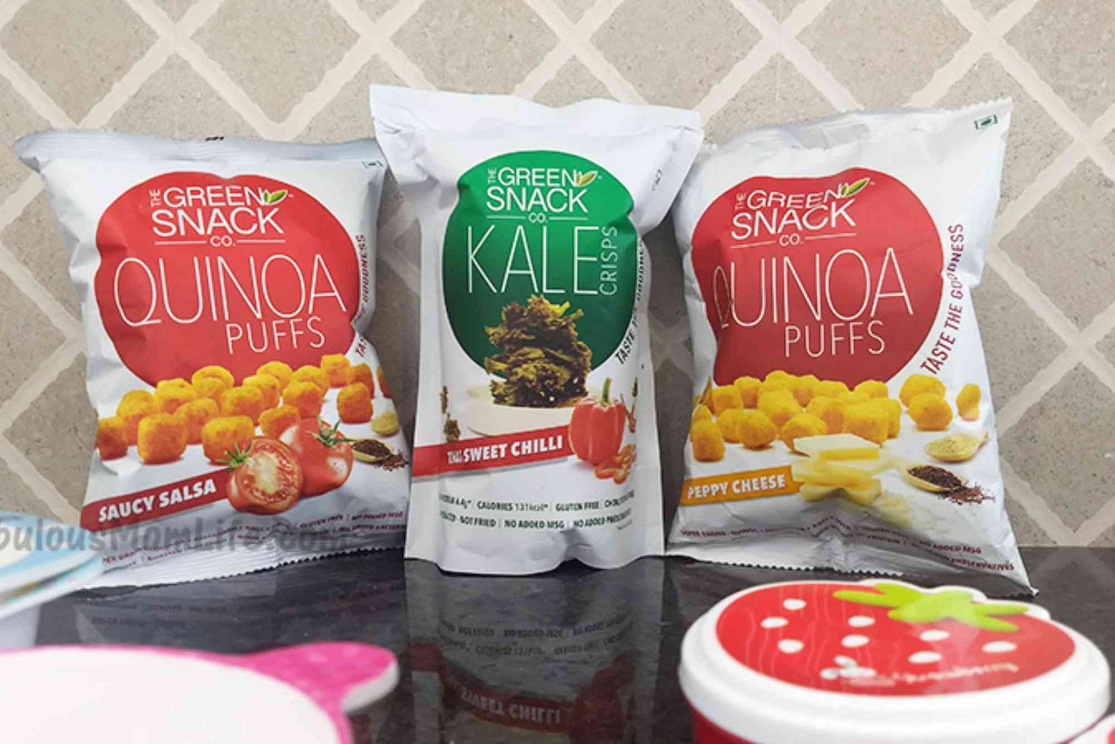 The Green Snack Co Quinoa Puffs