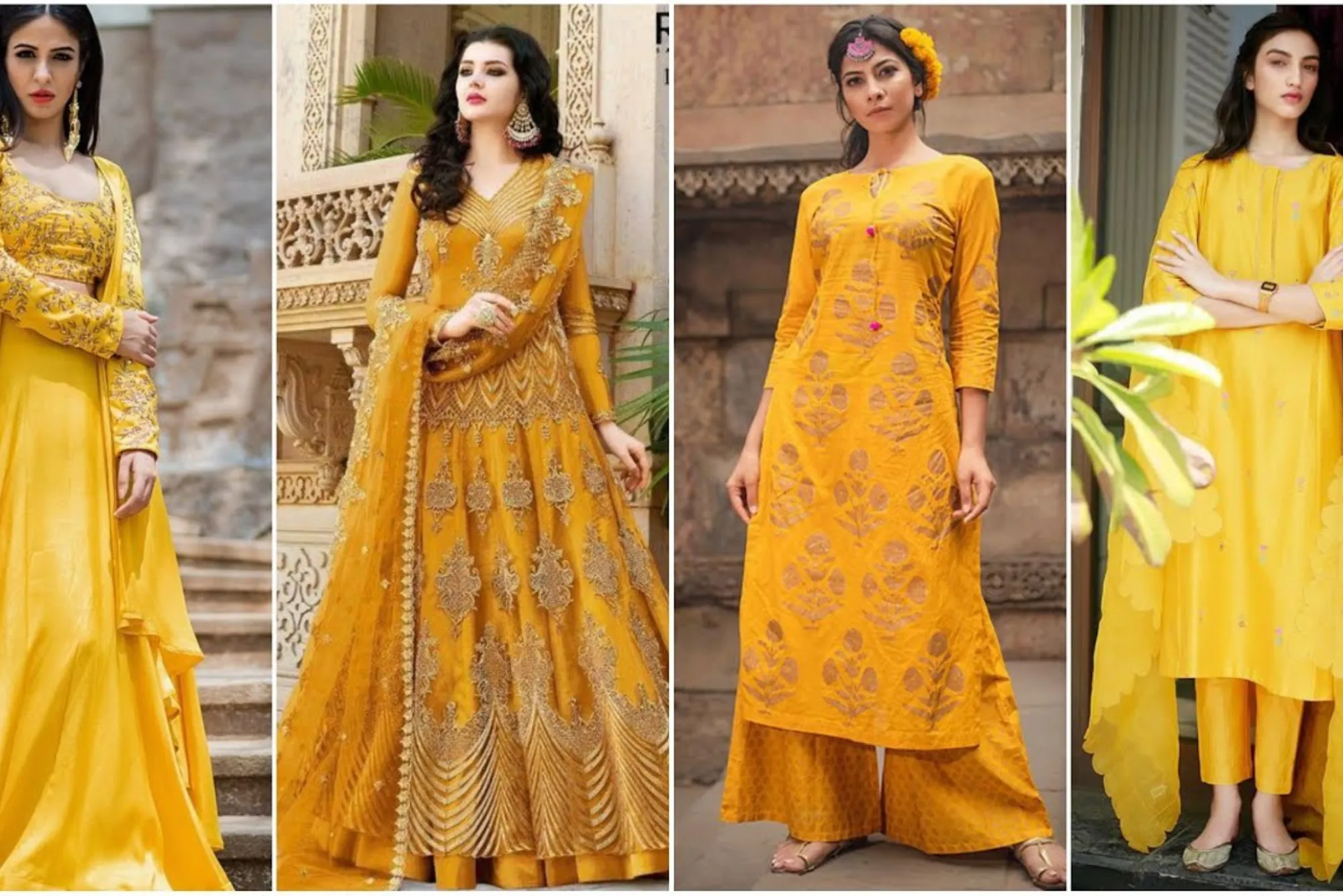 Haldi Dress For Bride Sister