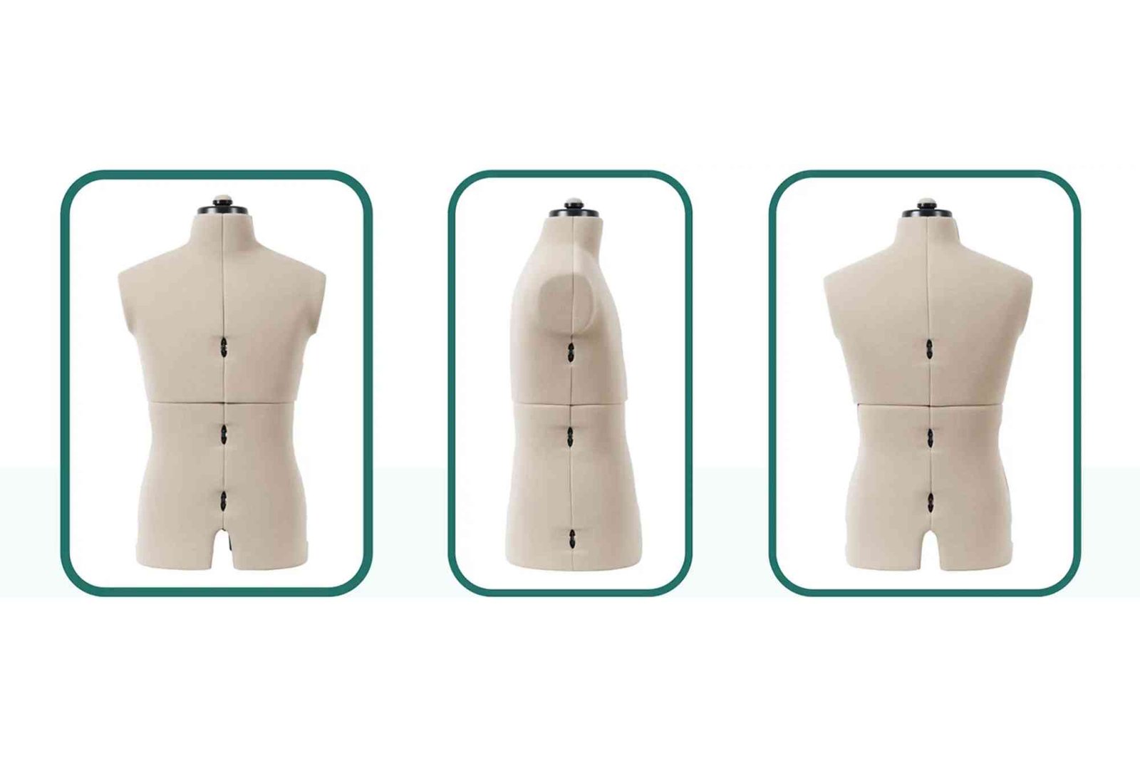 adjustable male dress form