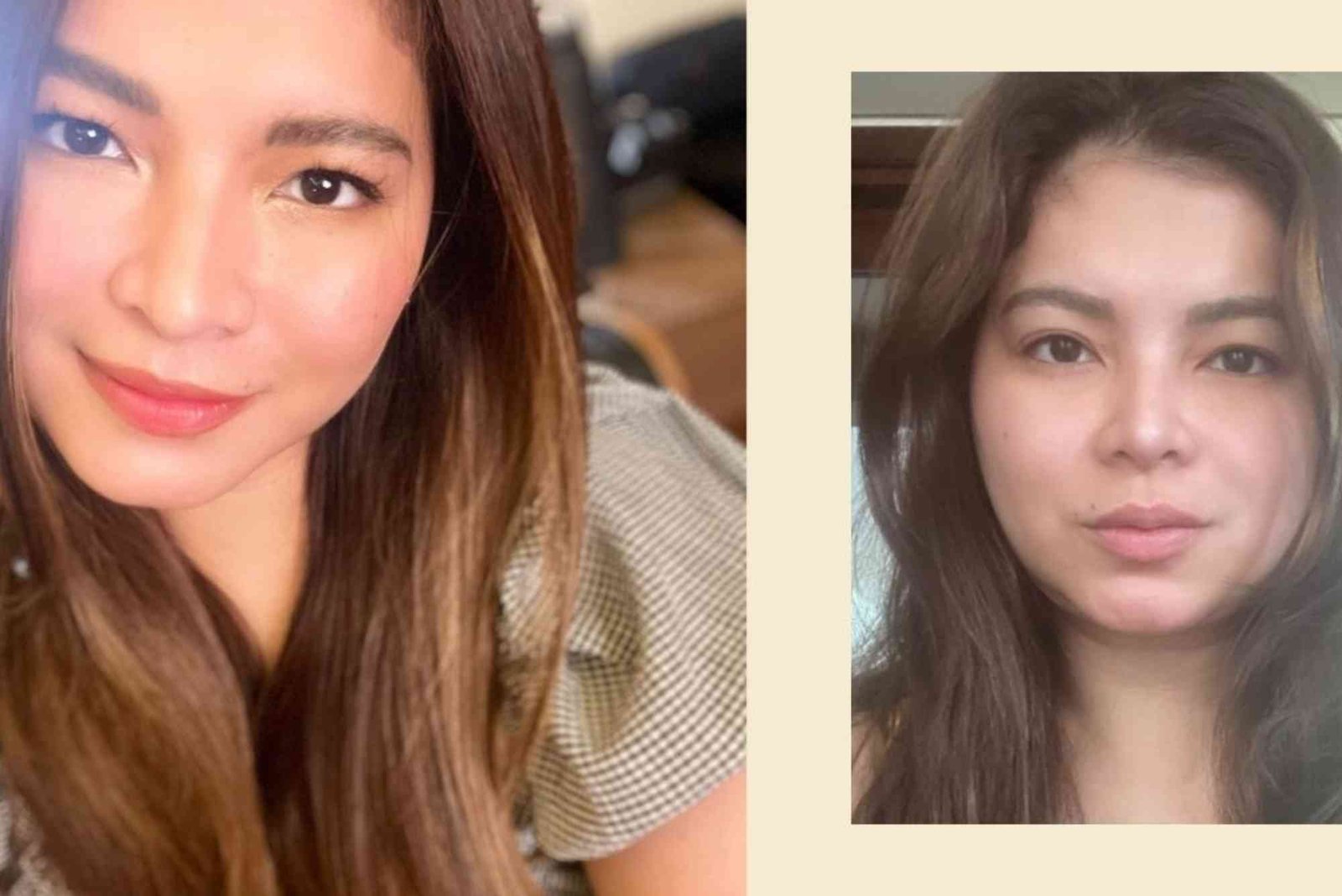 angel locsin without makeup