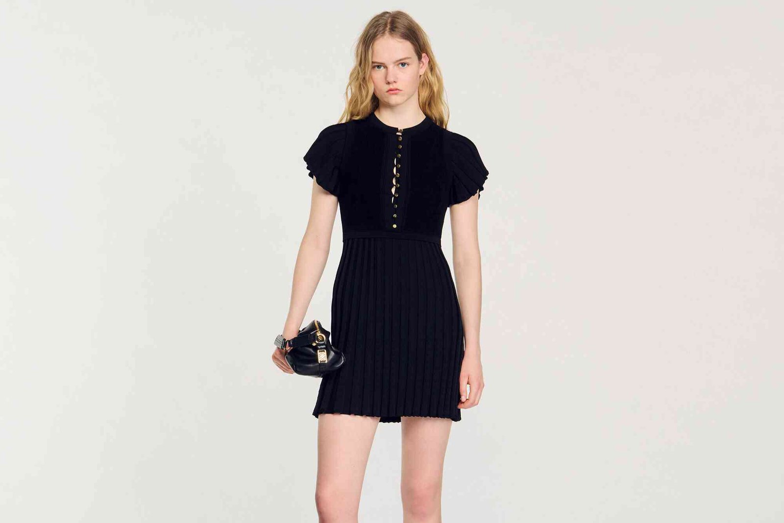 sandro knit dress