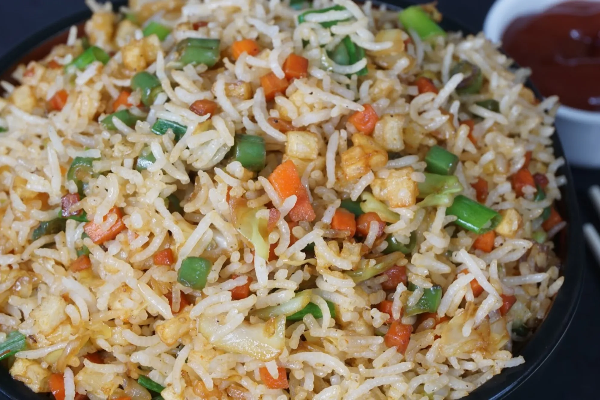 spicy chicken fried rice recipe (3)