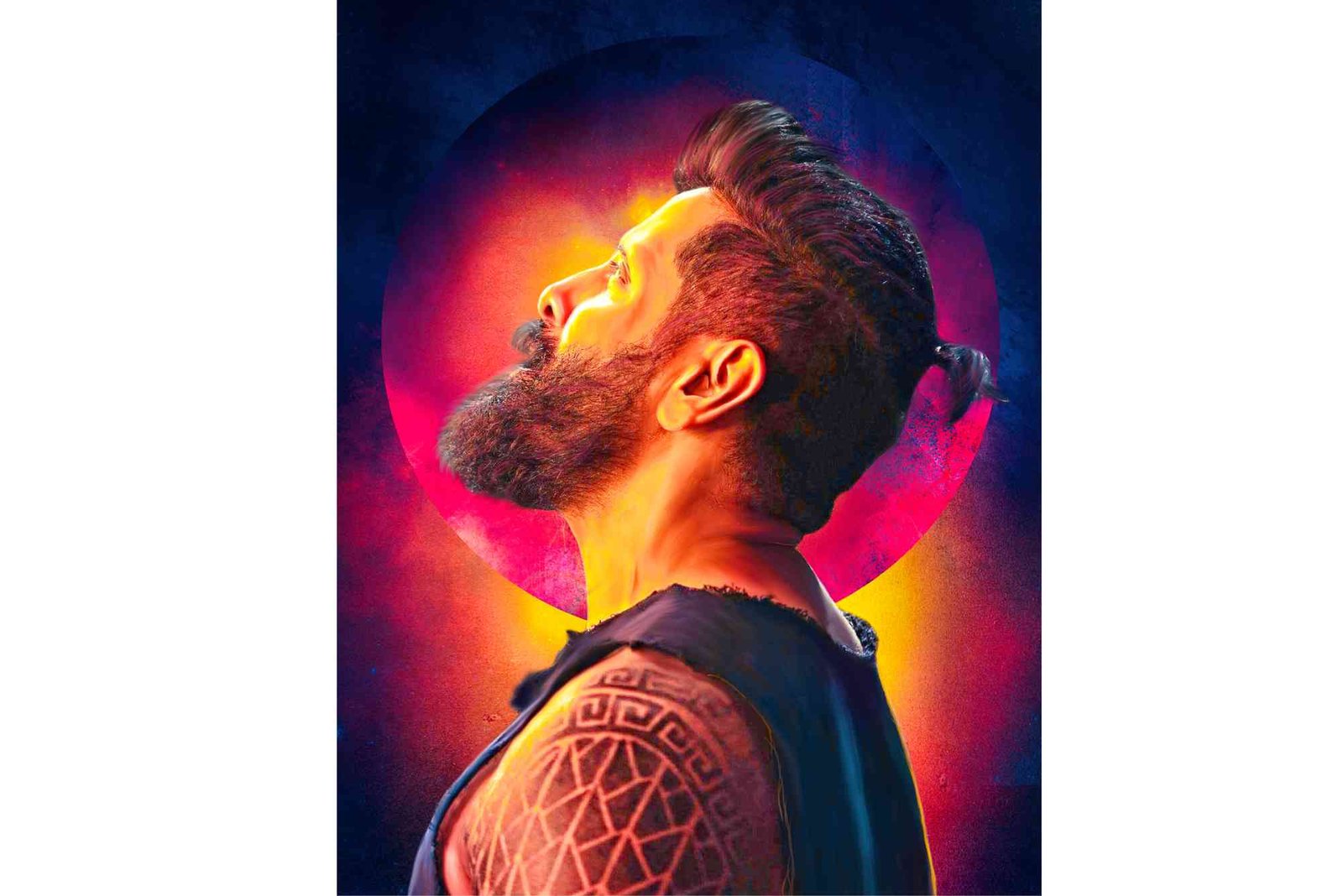 vikram hairstyle in iru mugan