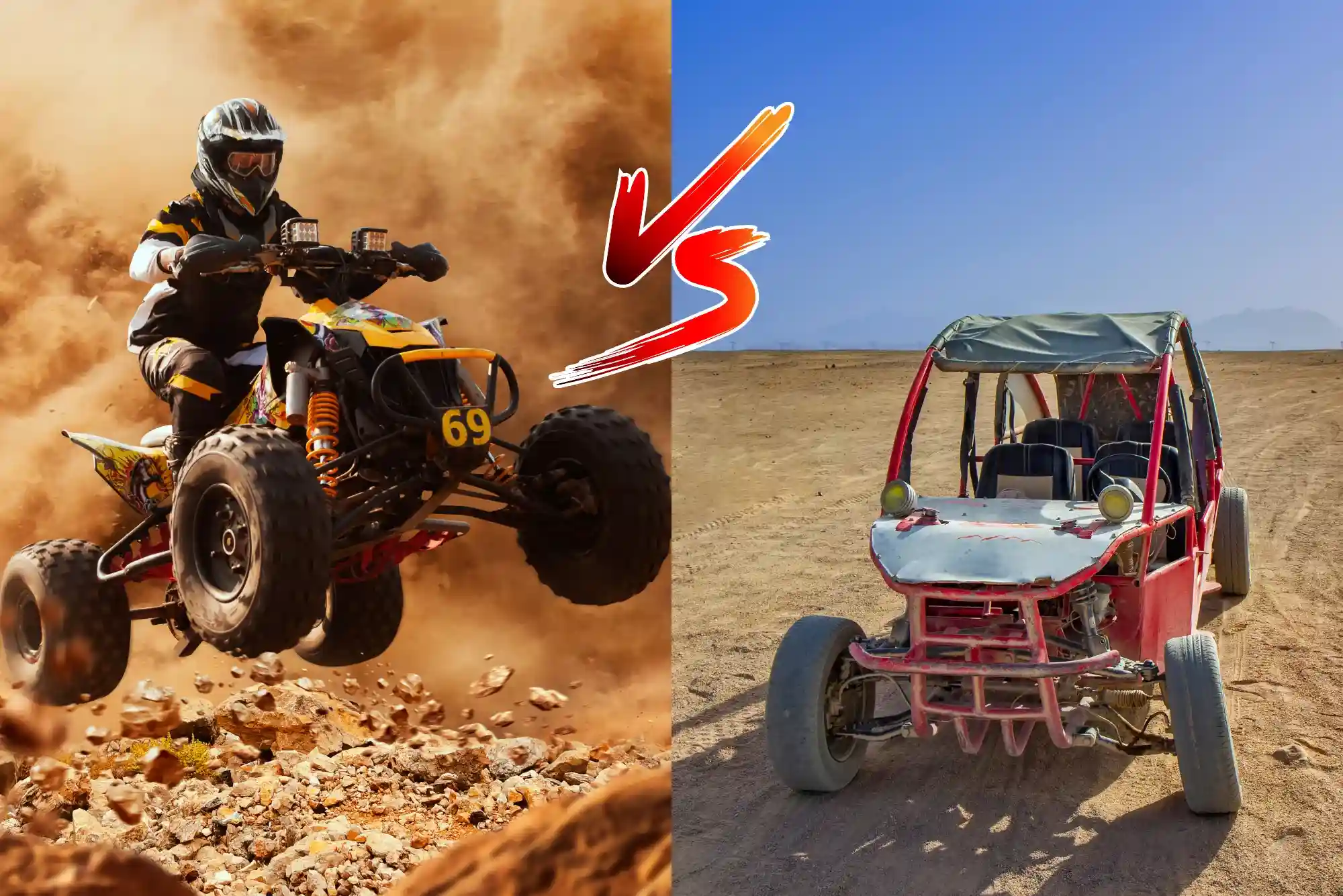 Difference Between a Quad Bike and a Dune Buggy