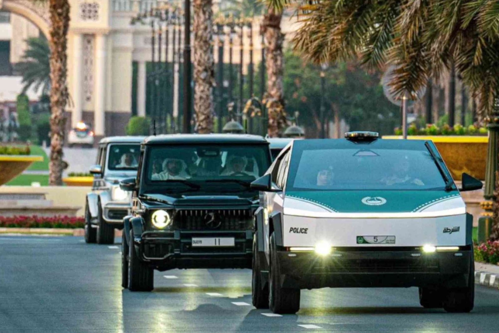 A Tesla Fleet Built For Dubai